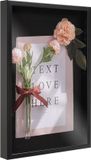 ACAZA Wissellijst - 3D Fotolijst - Diepe Fotolijst - 40x60 cm - MDF Hout - Zwart