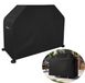 Housses de barbecue - Imperméable, résistant aux UV, résistant à la poussière, résistant à la saleté, coupe-vent, protection pour usage extérieur - 193x112x64 cm - Convient à la plupart des barbecues - Noir