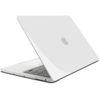 Phonillico® Hoes voor MacBook Air 13 (13,6) M3 2024 - 360° bescherming doorzichtige harde behuizing