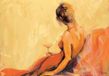 Your Decoration B.V. Kunstdruk Elena Filatov - Just for one drink 100x70cm
