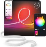 Philips Hue Neon LED-strips voor buiten, 5 meter, 1100 lm, sfeerverlichting, instelbaar, weerbestendig