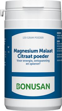 Magnesium Malaat Citraat Poeder 130 gram
