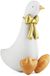 PartyDeco Folieballon Gans Wit 91 cm