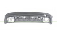 Spoiler bumper achter zwart