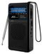 Radio Mini Portable Radio - AM, FM, SW, 3.5mm Prise Casque, Mousqueton, Cordon
