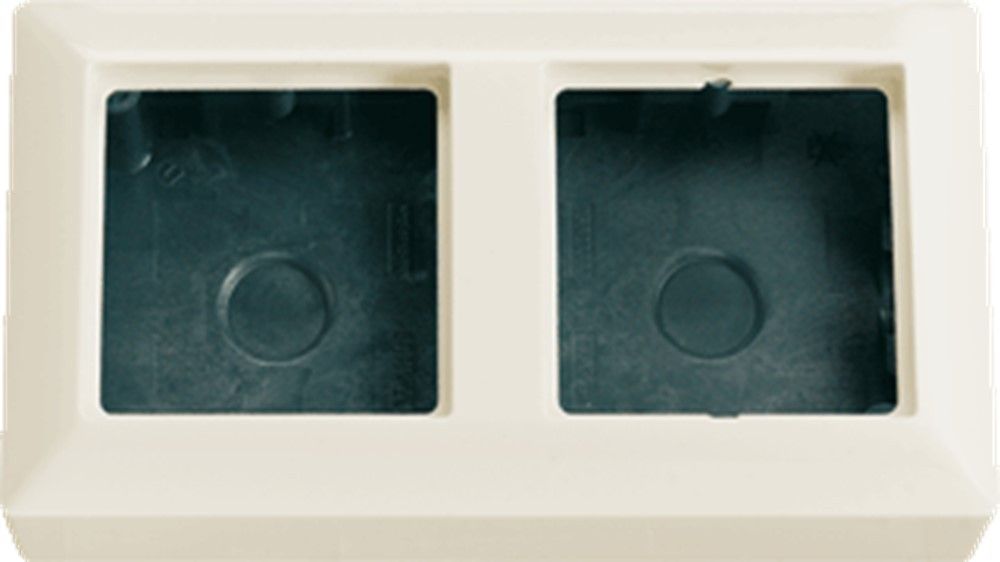 Jung opbouwkap+raam as582aw dubbel creme