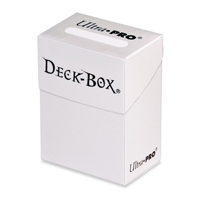 Ultra Pro Deckbox White