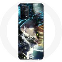 Maniacase Case voor Oppo A74 5G Manga Genos One Punch Man Sonic The Thunderer Poster