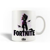 Raven Fortnite Logo Keramische mokken etui