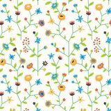Merkloos / Sans marque Eco Graspapier Bloemen - Gerecycled Cadeaupapier – 50 cm × 200 m