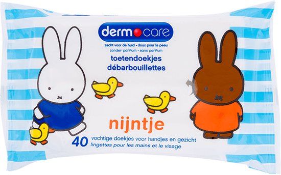 Dermo Care Nijntje Snoetenpoetsers - 40 stuks