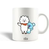 Keramische mokken maniacase, BTS Bangtan Boys BT21 RJ van Jin en Koya van Rm