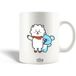 Keramische mokken maniacase, BTS Bangtan Boys BT21 RJ van Jin en Koya van Rm