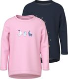 NAME IT - NMFVIX 2P LS TOP - Meisjes - Lange mouwen shirts