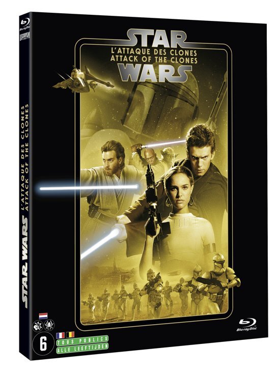 - Star Wars Episode II: Attack of the Clones (Blu-ray)