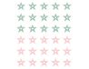 Dailylike Sticker papier sterren lijn 02 op vellen diameter 11 mm