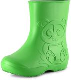 Ladeheid LA-CA-Panda Kinder Regenlaarzen - Rubber - Licht - EVA - Groen - 22/23