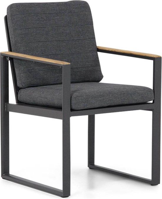 Santika Soray/Superior 330 cm Dining Set - 9-Piece - Grey-Anthracite