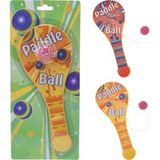 Top1Toys Paddle bat bal spel 25cm 2 assorti