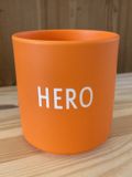 Design Letters - Tasse - Hero - Orange - Porcelaine - 200 ml