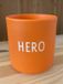 Design Letters - Tasse - Hero - Orange - Porcelaine - 200 ml
