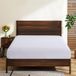 Hoeslaken voor kingsize bed, 100% Egyptisch katoen, 600-draaddichtheid 40,6 cm, ultrazacht, luxe, duurzaam, ademend en comfortabel (1 verpakking, kingsize hoeslaken, wit)