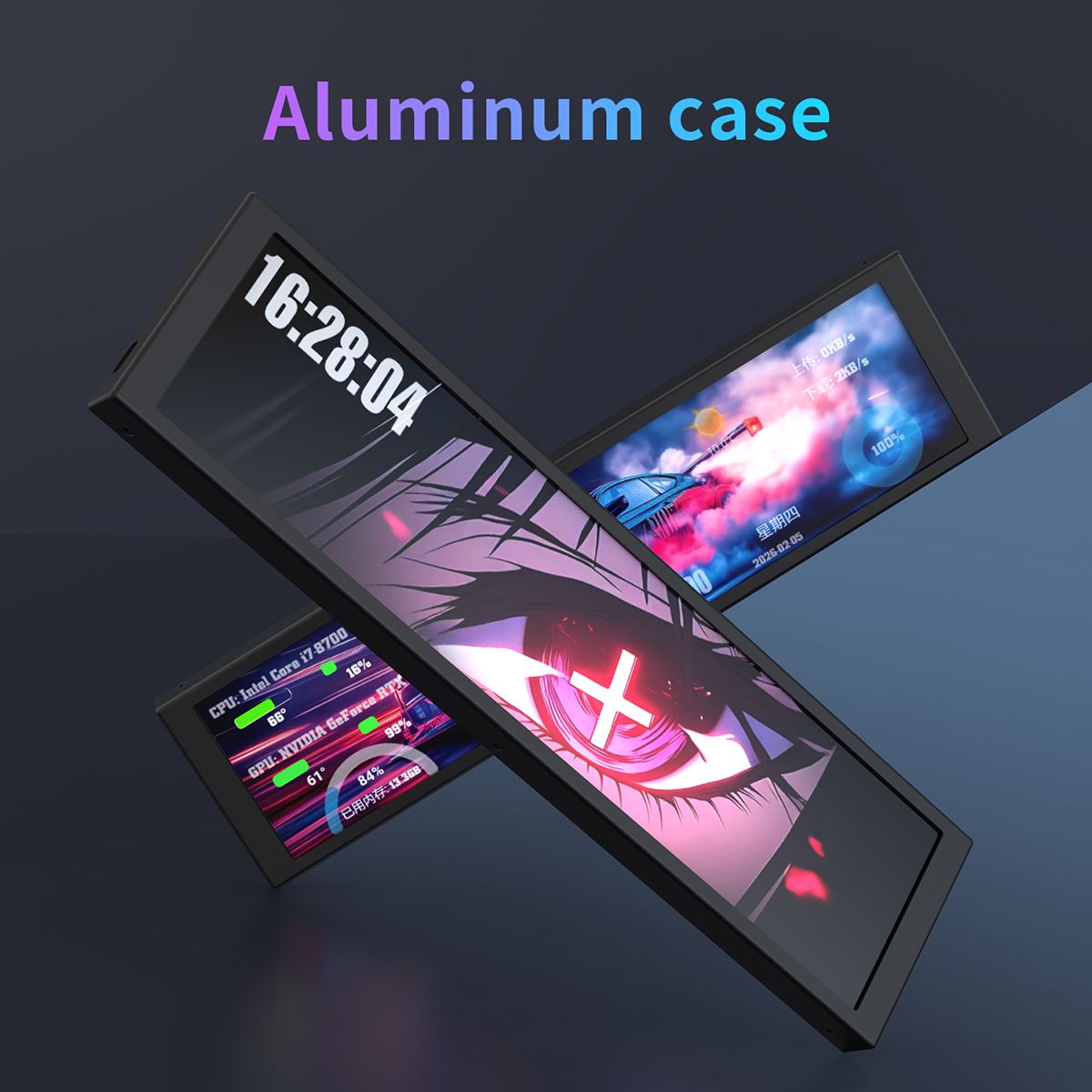 AJAZZ AKP02 Universele DIY Scherm Visuele Thema-Editor