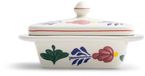 Royal Boch Boerenbont Botervloot Aardewerk Wit