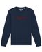 Watapparel Sweatshirt 'Amore' navy / rood