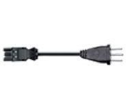 Bachmann câble d'alimentation pour appareil, T13/GST18 3m, Suisse