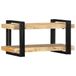 vidaXL Wandschap - 70x33x35 cm - Massief Ruw Mangohout