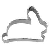 Staedter Langwerpige Konijnenvorm Uitsteekvorm, Zilver, Roestvrij Staal, 7 cm