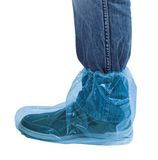Kerbl 15360 wegwerpoverschoenen met elastiek, halfhoog, 100 stuks, 400 x 290 mm