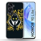 Versterkte Honor Versterkte hoes voor Honor 90 Lite 5G Manga Assassination Classroom Kuro Zwart