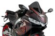 Puig 22274F R-Racer voorruit – aerodynamische bescherming en optimaal zicht voor je sportmotorfiets, donker gerookt