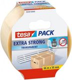 Tesa Verpakkingstape - 66 m x 50 mm - Transparant