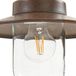 Lindby - Tuinpad verlichting - 1licht - Staal, glas - H: 110 cm - E27 - roestkleurig