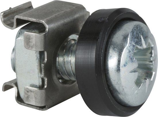 Schneider Electric M6 Cage Nut Montagekit - NSYGFR95M65 [50 Stuks]