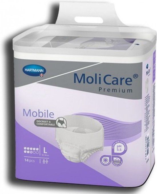 Hartmann MoliCare Premium Mobile 8 druppels Large - 56 stuks