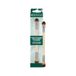 EcoTools Cream & Powder Dual-Ended Eye Brush, Flat & Fluffy Eyeshadow Brush for Packing, Blending & Full Eye Looks, Sustainable Makeup Brush, Vegan & Cruelty-Free, 1 Count