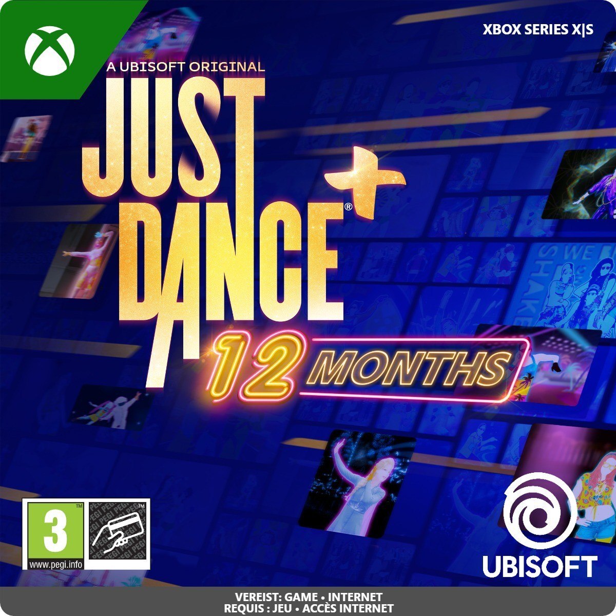 Ubisoft Dance+ - Pas van 12 maanden