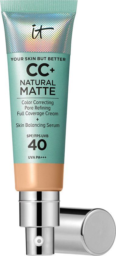 It Cosmetics Your Skin But Better CC+ Natural Matte SPF40 Foundation - Medium - 32ml