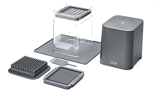 Lurch Kubus- en Stiftsnijder - Groenten en Fruit - Iron Grijs