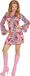 Widmann Groovy Dame Summer 69 Kostuum - Vrouw - XXL