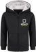 Metality Logo Kinder vesten zwart Katoen