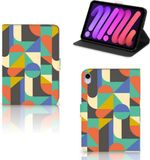 B2Ctelecom iPad Mini 6 (2021) Housse Funky Rétro