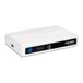 VulTech UPS60PWTC-DC Mini UPS 4350 mAh 60 Watt 0ms Draagbare onderbrekingsgroep voor Router Wireless Modem Camera Power Bank Smartphone USB 2.4A 12W + Type-C PD/QC3 45W + 2 DC 12 V, wit