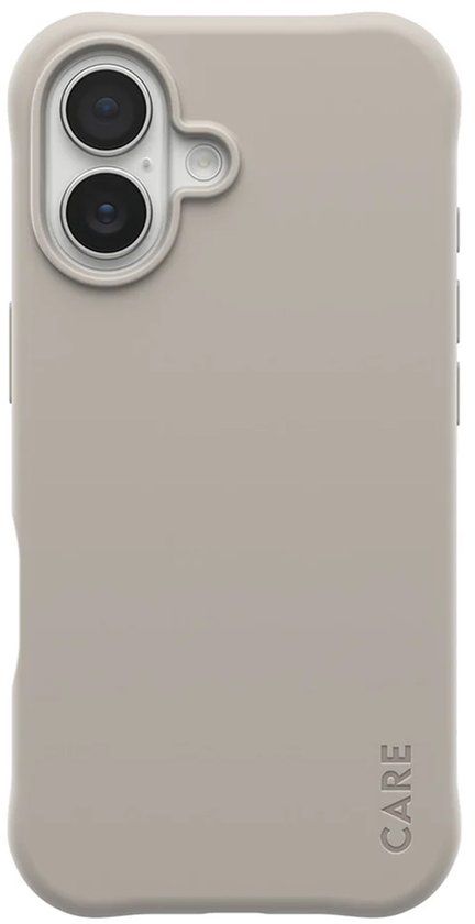 PanzerGlass Fashionable Case Samba met MagSafe voor de Apple iPhone 17 - Vanilla Beige