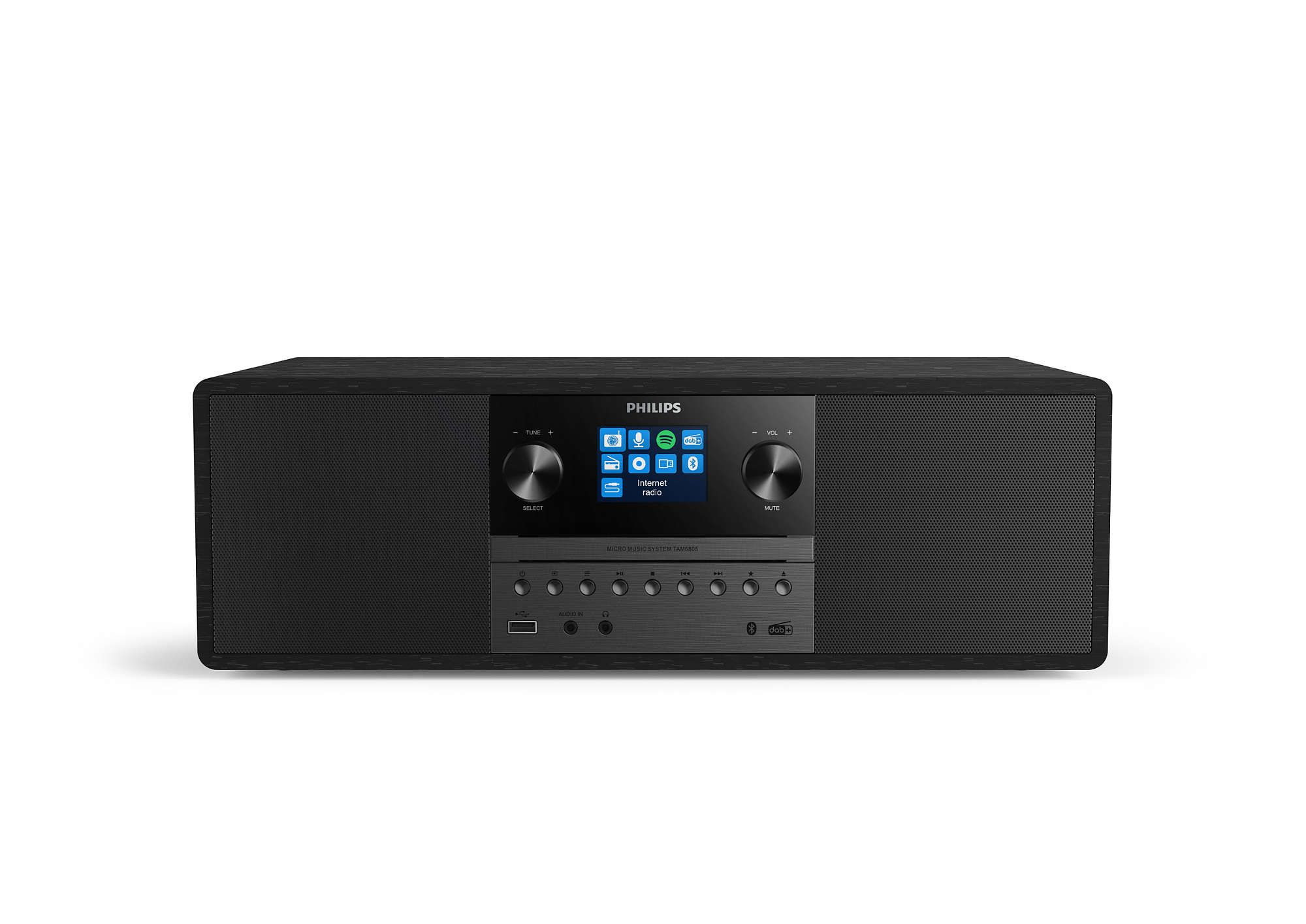 Philips TAM6805/10 - Home audio micro system - Black