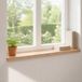 vidaXL - Raamprofielen - 2 st - Naturel - 100 x 25 x 2 cm - Massief beukenhout